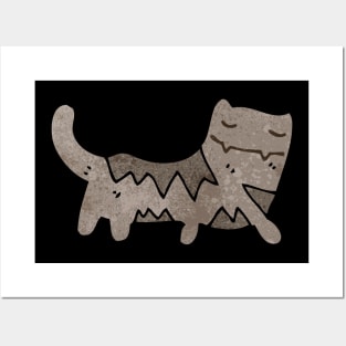 brown kitty Posters and Art